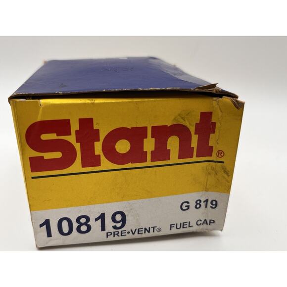 Stant Pre-Vent Fuel Cap 10819 G 819 Black - Picture 3 of 8